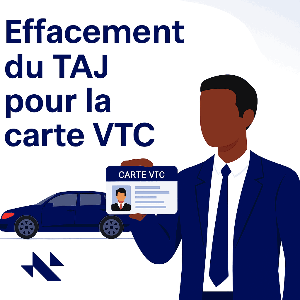 Effacement du TAJ : une étape indispensable pour obtenir la carte VTC
